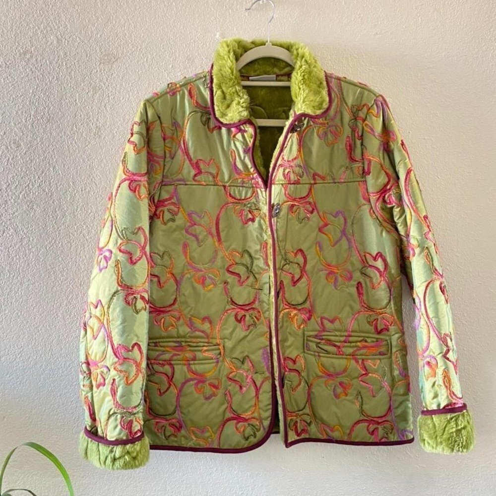 TURTLE Fur Jacket - Picture 2 of 4